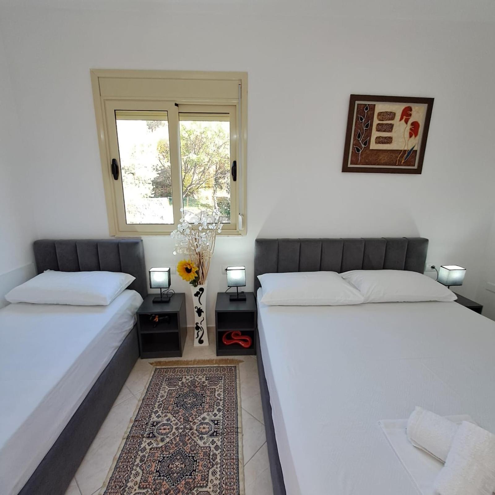 Flowers & Green 2 Bedrooms Apartment & Box Garage Vlorë Exteriör bild